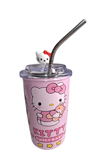 SANRIO Hello Kitty Tumbler With Straw & Charm