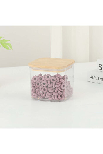 vivimall Food storage box 0.5 L bamboo lid | FreshBox