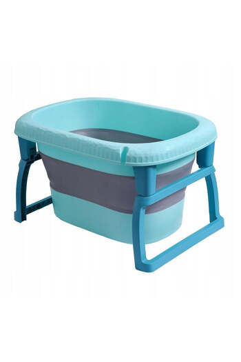 vivimall Foldable baby bathtub 0-6 years | BlueSplash