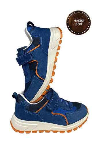şenler bebe world kids Boys' Shoes Genuine Leather Orthopedic Sole