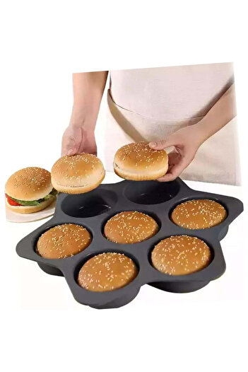 vivimall Burger & cake pans | BakeFlex