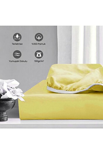 Soley |   Sweater |   100% Cotton Double Size 140 X 200 Elastic Sheet
