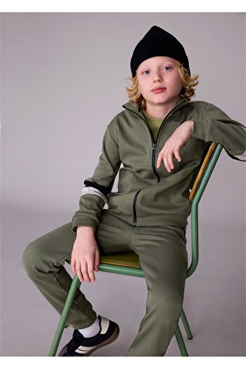 MAYORAL Boy's Tracksuit Set Green 7850