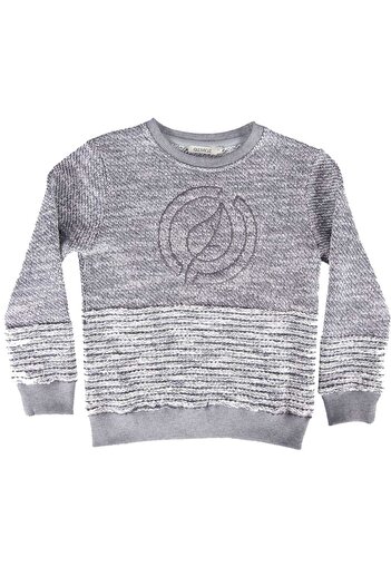 Ozmoz By Mukadder Özden Organic Cotton Embroidered Winter Boys' Sweatshirt