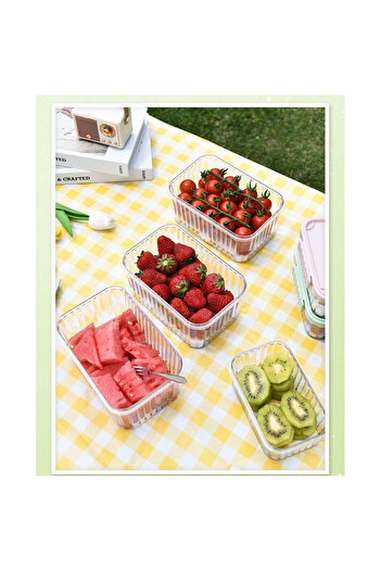 vivimall Airtight Food Container 1.5 L with Handle | KitchenSmart