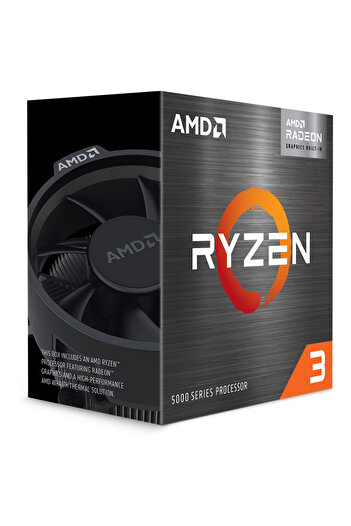 Amd Procesor Ryzen™ 3 5300G, 4.2GHz Boost, 10MB, Radeon, AM4, cu cooler Wraith Stealth