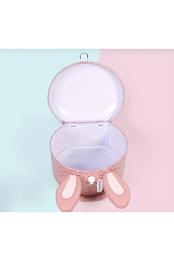 Butik Center Labubu Rabbit Ear Metal Piggy Bank, Colors Are Mixed.
