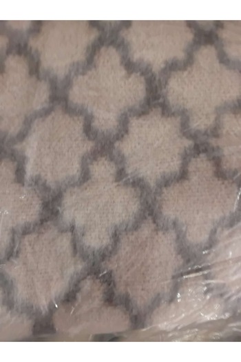 YÜNTEKS 90% Pure Wool Blanket Single Size - Natural Pure Wool - Natural Patterned Wool Blanket - Wool