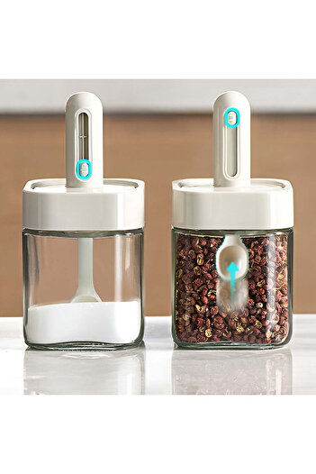 vivimall Spice jar glass 300 ml | CookMate