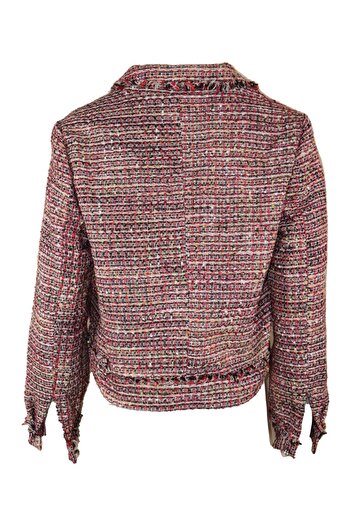 Vero Moda Freda Red Jacket, Red, polyester | acrylic