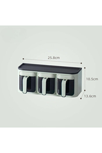 vivimall Spice Organizer for kitchen wall mounting | WallSpice
