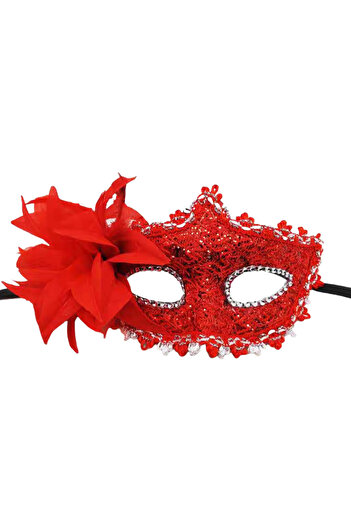 OEM Fancy mask for carnival, cosplay events or Halloween, MAS-102red