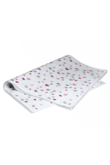 Papette Set of 50 tissue paper LOVE Model 1