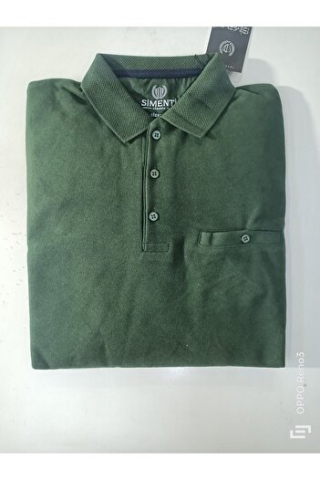 SİMENTİ Collared Pocketed Selanik Sweatshirt M-6Xl