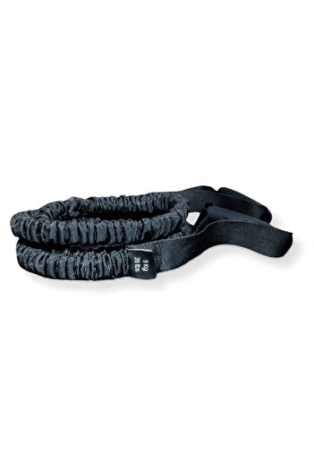 Rebuwo Elastice pentru exerciții de rezistență – 9 kg 20 lbs Elastice pentru fitness și antrenament de forță, cu mâner negru cu elastic de 280 cm