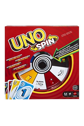 Mattel Games UNO SPIN CARD GAME
