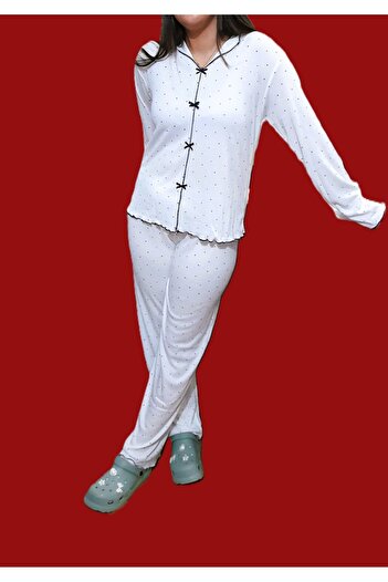Sude Pijama Set (Interlock with Report)