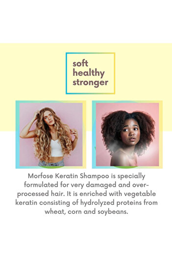 Morfose Keratin Care Kit: 500ml Shampoo, 250ml Hair Mask & 400ml Dual-Phase Conditioner