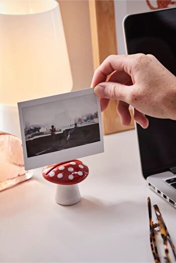 Mojo Jewellery Mushroom Ceramic Photo Holder 1 Piece