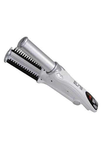 Elite Hair straightener HSB-0462, 40 W, 32 mm, Automatic shut-off, LCD display, Up to 200C, White