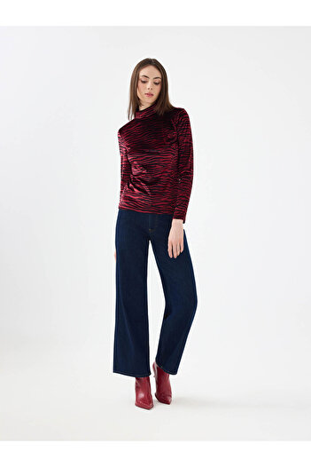 Loft Red Women's Blouse Lf2040885