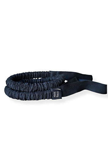Rebuwo Elastice pentru exerciții de rezistență – 13,5 kg 30 LBS Elastice pentru fitness și antrenament de forță, cu mânere negre cu cauciuc de 420 cm