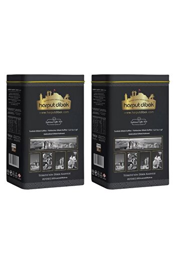 HARPUT DİBEK Dibek Coffee 500 Gr Tin Box X 2 Pieces
