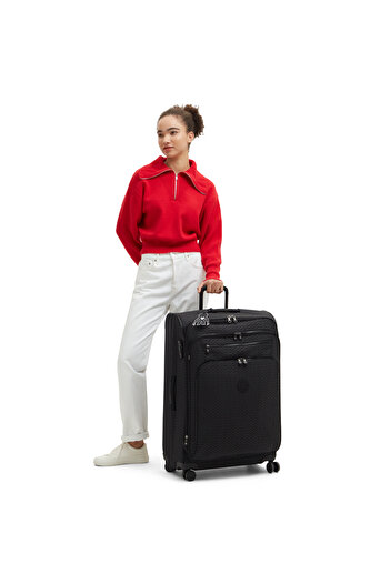 Kipling NEW YOURI SPIN L SIGNATURE EMBOSSED