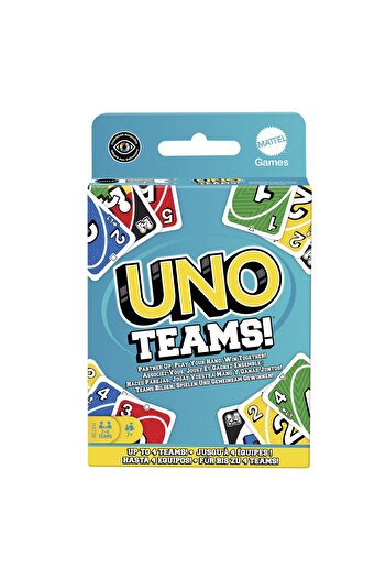 Mattel Games UNO TEAMS CARD GAME