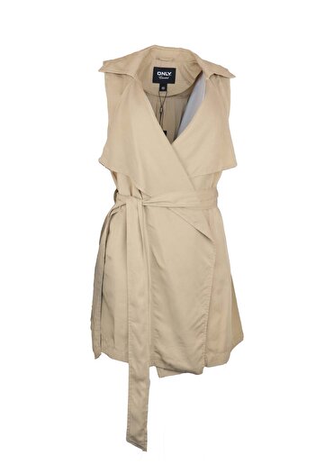 ONLY Vest Mandy waist Beige - XS, Beige, Lyocell 100%
