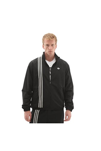 adidas Jv9882-E Firebird Tt Men's Jacket Black