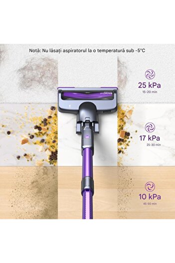 Lubluelu Cordless handheld upright vacuum cleaner 202 with 25.9 V battery
