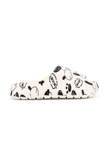 Tmall Children's Slippers, Foam, Lightweight, PC05, White
