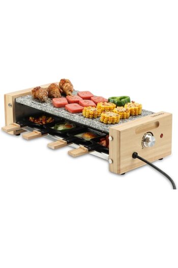 Swiss Pro Gratar electric Swiss Pro+ - Gourmet Box - Raclette pentru 8 persoane - Plita din marmura Carcasa di