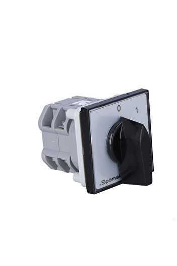 Other Cam Switch 25A Disconnector 01 3 pole black knob silver plate P03
