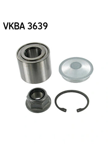 SKF Wheel bearing kit RENAULT CLIO III (BR0/1 CR0/1) 2005-2014