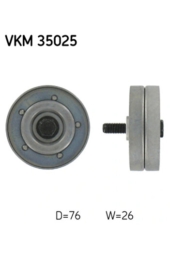SKF Drive belt guide pulley OPEL ZAFIRA B Van/Saloon (A05)