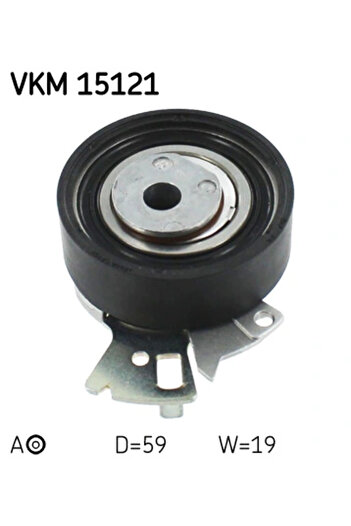 SKF Timing belt tensioner pulley DAEWOO LANOS (KLAT) 1997-2002