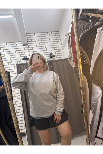 TUBA TOPTAŞ CYCLING NECK SWEAT