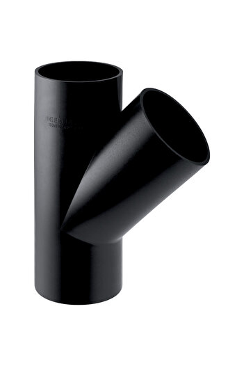 Other PEHD tee 63x5645 oblique black color HDPE sewer