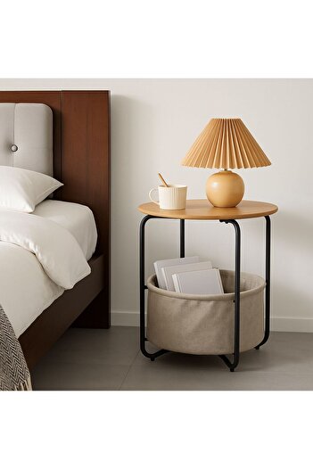 Bin shihoon Side coffee table with bookcase