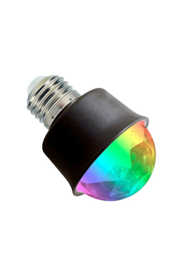 Rabelix Online Marketing Mini 360 Derece Led Ampul 3.3 Watt E27 Duy Rgb Disko Lamba