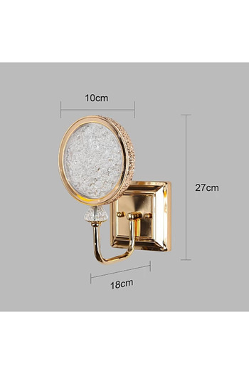 HAMER Modern gold wall lamp with 3 lights