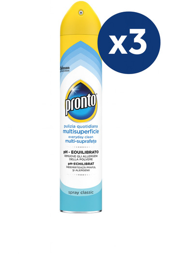 Pronto 3X Pack - 5 In 1 Multi-Surface Spray 300 Ml