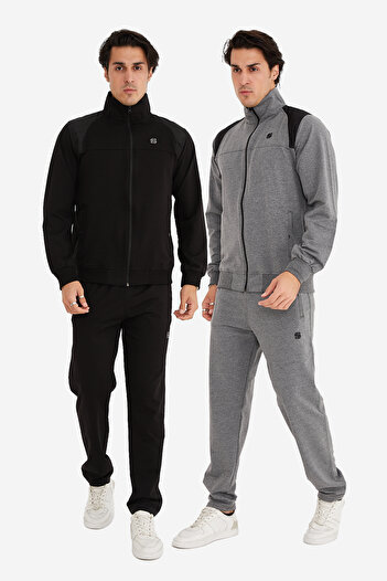 DOAYS Allymoda Men's Oversize Judge Collar Tracksuit Set One Hundred Percent Cotton Ally-205
