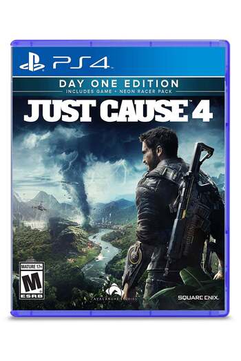 Square Enix Just Cause 4 PS4 لعبة أكشن ومغامرات في عالم مفتوح (إصدار اليوم الأول)