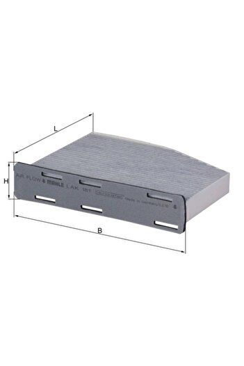 MAHLE Cabin air filter VW CADDY III Van/Saloon (2KA 2KH 2CA 2 2004-2015