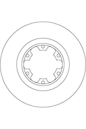 TRW Brake disc INFINITI QX4 1997-2003