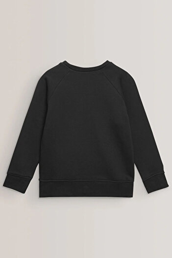 Colorinas Basic Thick Crew Neck 3 Thread Non-Fleece Sweatshirt