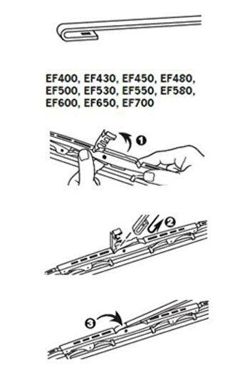 TRico Wiper blade PEUGEOT EXPERT TEPEE (VF3X_) 2007-2016